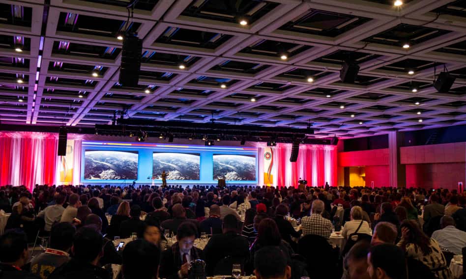 Banquet lors du Congrès mondial JCI Québec 2016